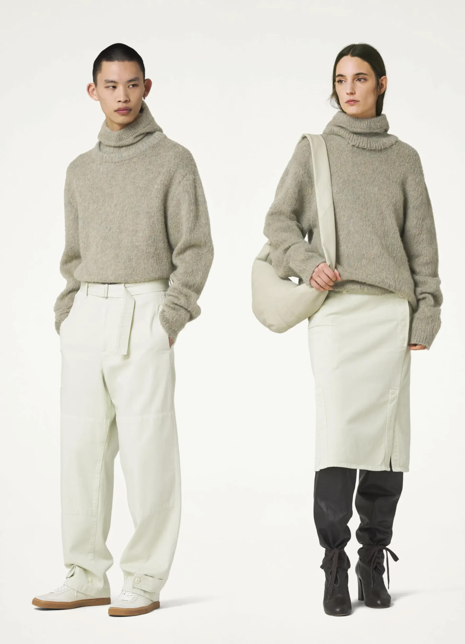 Shop PULL EN LAINE BROSSÉE Femme Hauts|Hauts