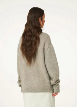 Shop PULL EN LAINE BROSSÉE Femme Hauts|Hauts