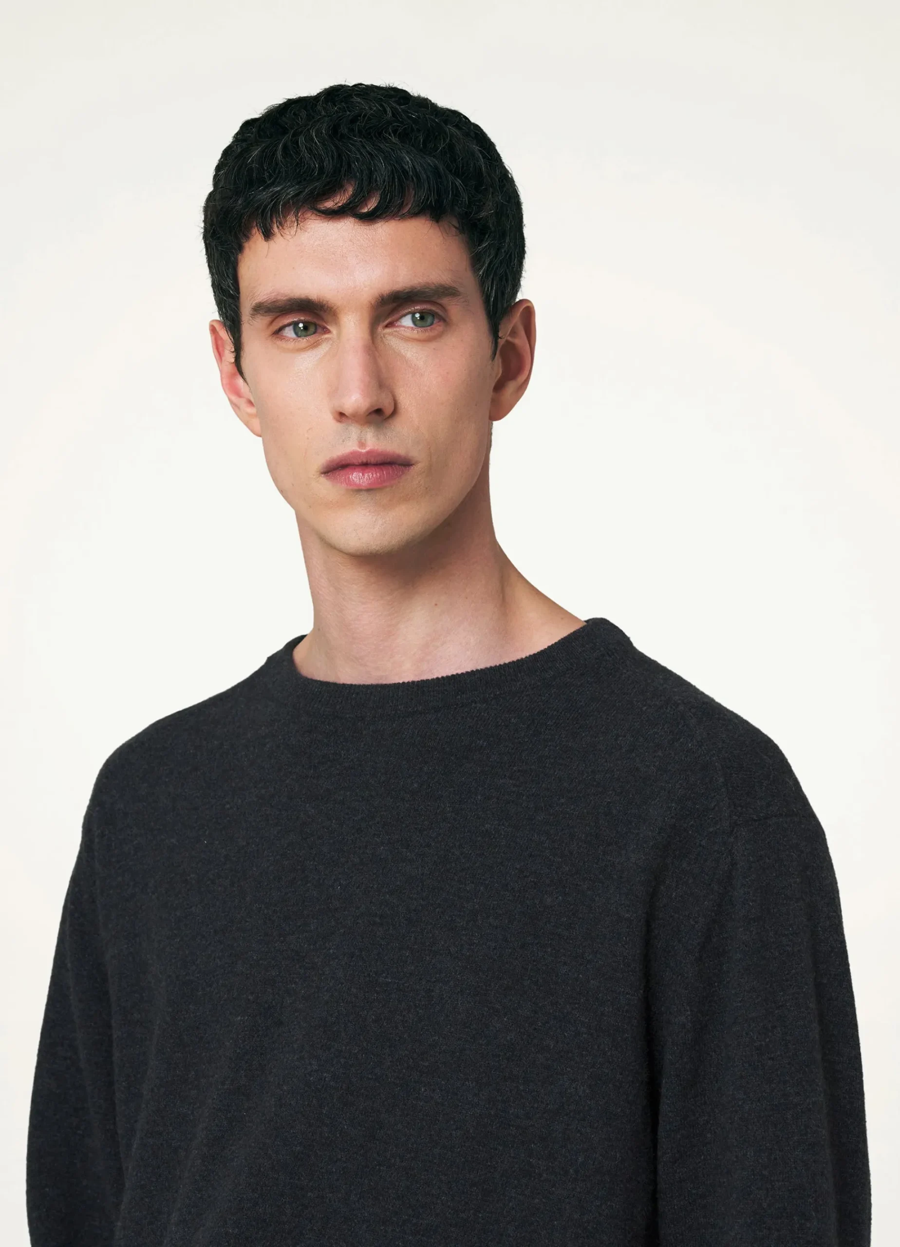 Store PULL-OVER À COL ROND Femme Maille|Hauts