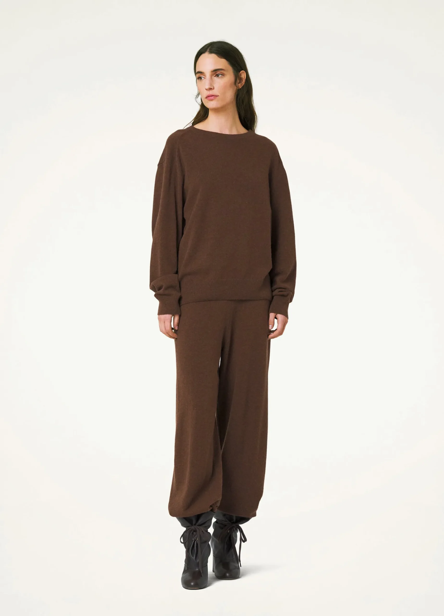 Clearance PULL-OVER À COL ROND Femme Maille|Hauts