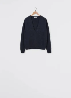 Outlet PULL-OVER À COL V PROFOND Homme Maille