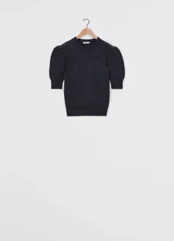 Store PULL-OVER À MANCHES COURTES Femme Maille|Hauts