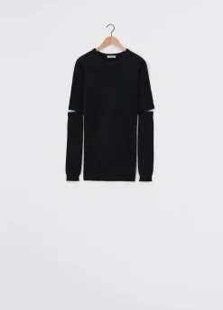 Store ROBE À MANCHES DÉTACHABLES Femme Maille|Hauts