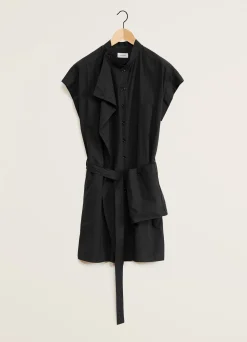 Sale ROBE ASYMÉTRIQUE SANS MANCHES Femme Robes