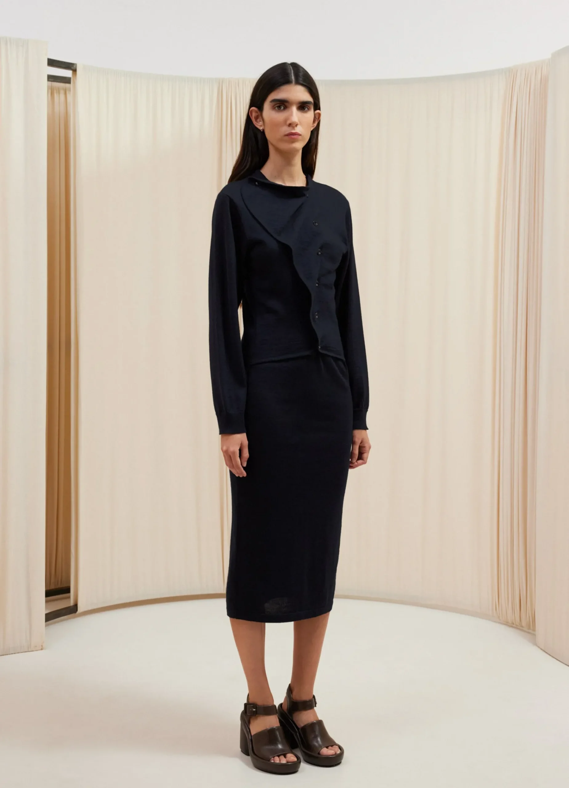 Sale ROBE CARDIGAN Femme Maille|Robes