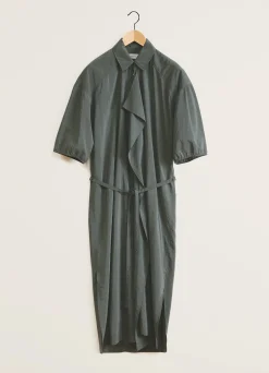 Discount ROBE CHEMISE ASYMÉTRIQUE Femme Robes