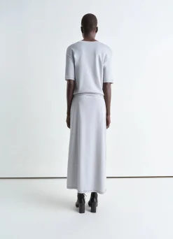 Best ROBE T-SHIRT CÔTELÉE ET CEINTURÉE Femme Robes
