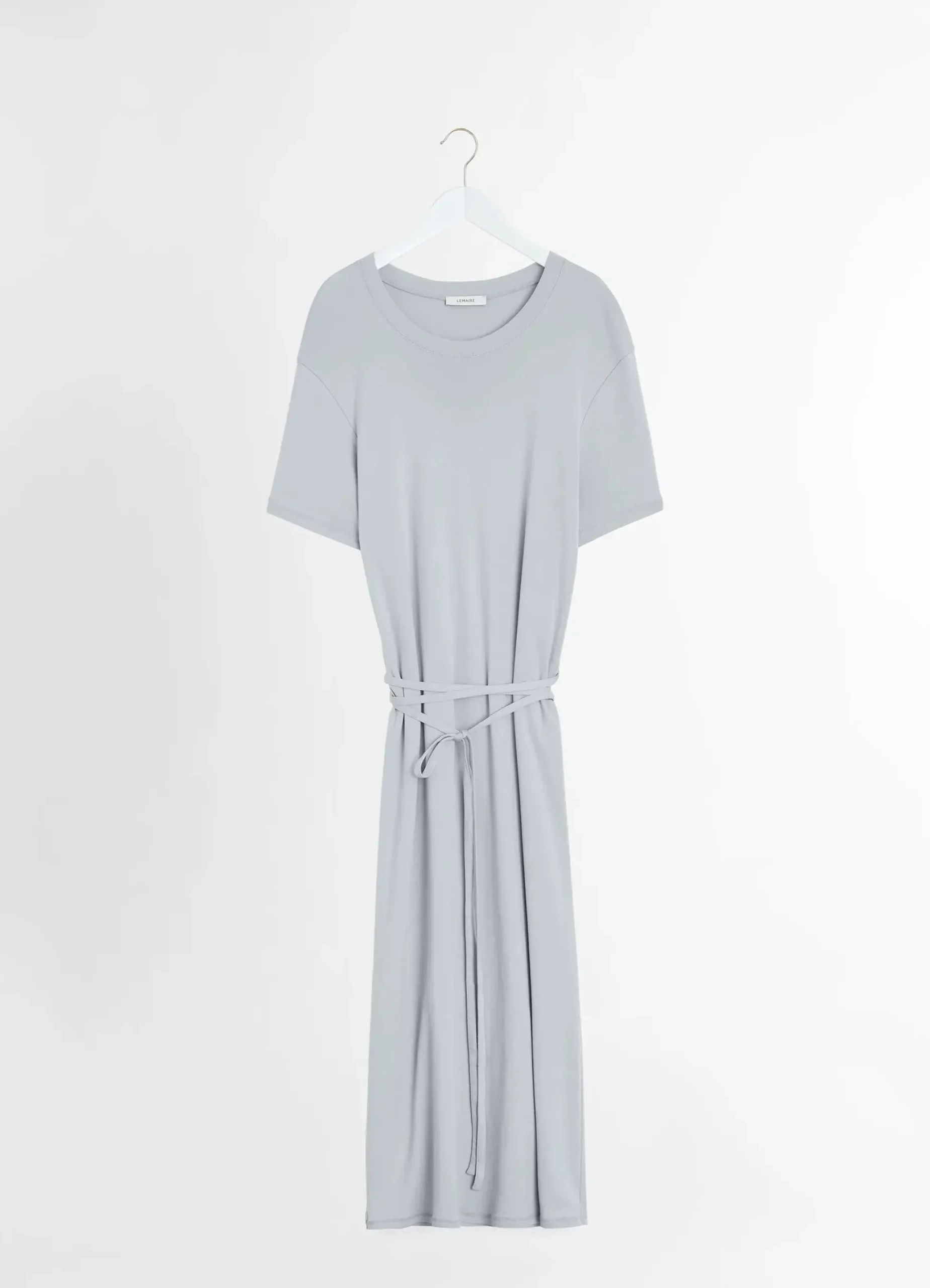 Best ROBE T-SHIRT CÔTELÉE ET CEINTURÉE Femme Robes