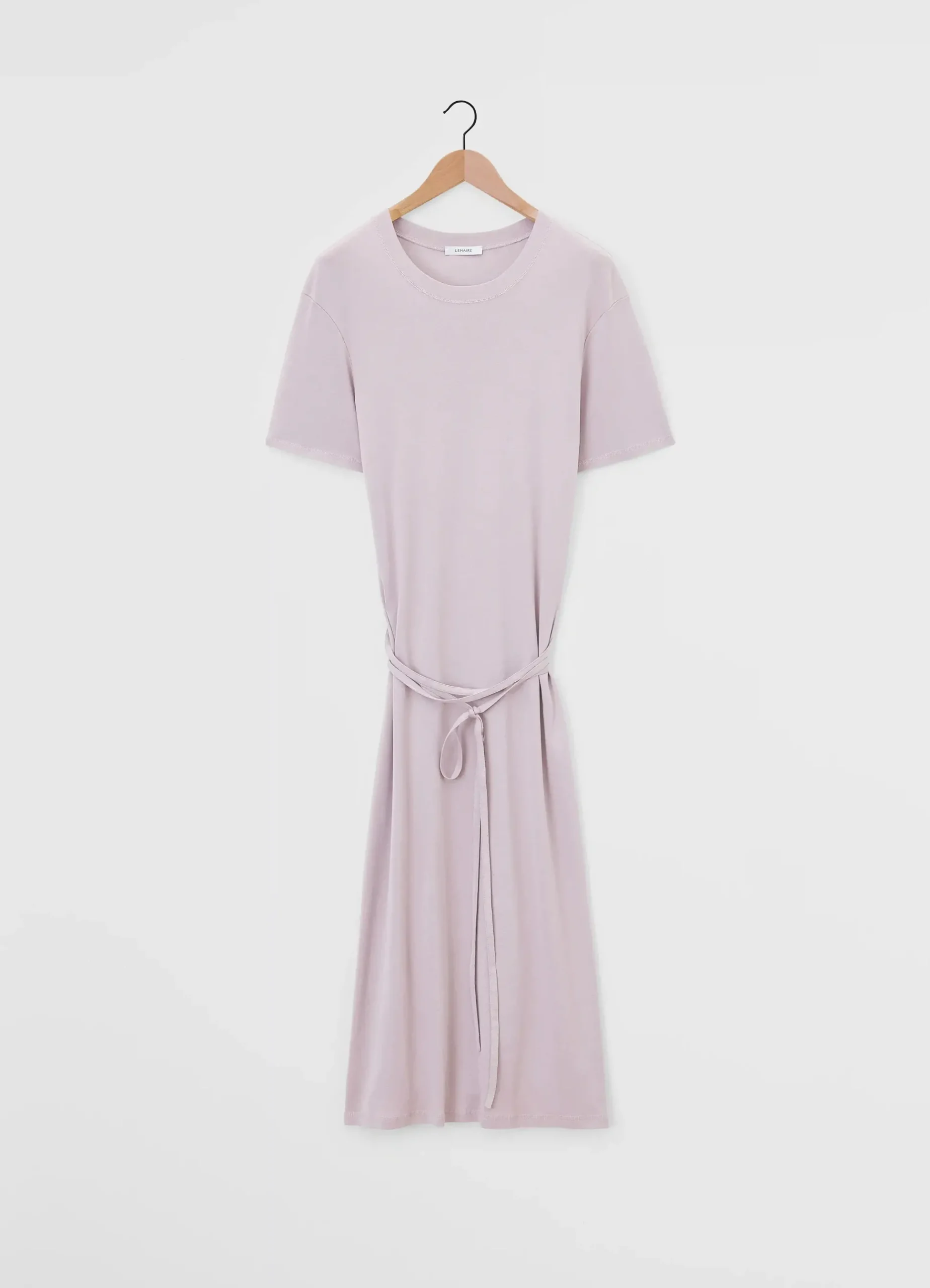 Sale ROBE T-SHIRT CÔTELÉE ET CEINTURÉE Femme Robes