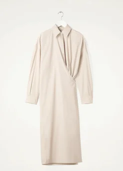 Clearance ROBE TWISTED À COL DROIT Femme Robes