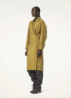 Clearance ROBE TWISTED À COL DROIT Femme Robes