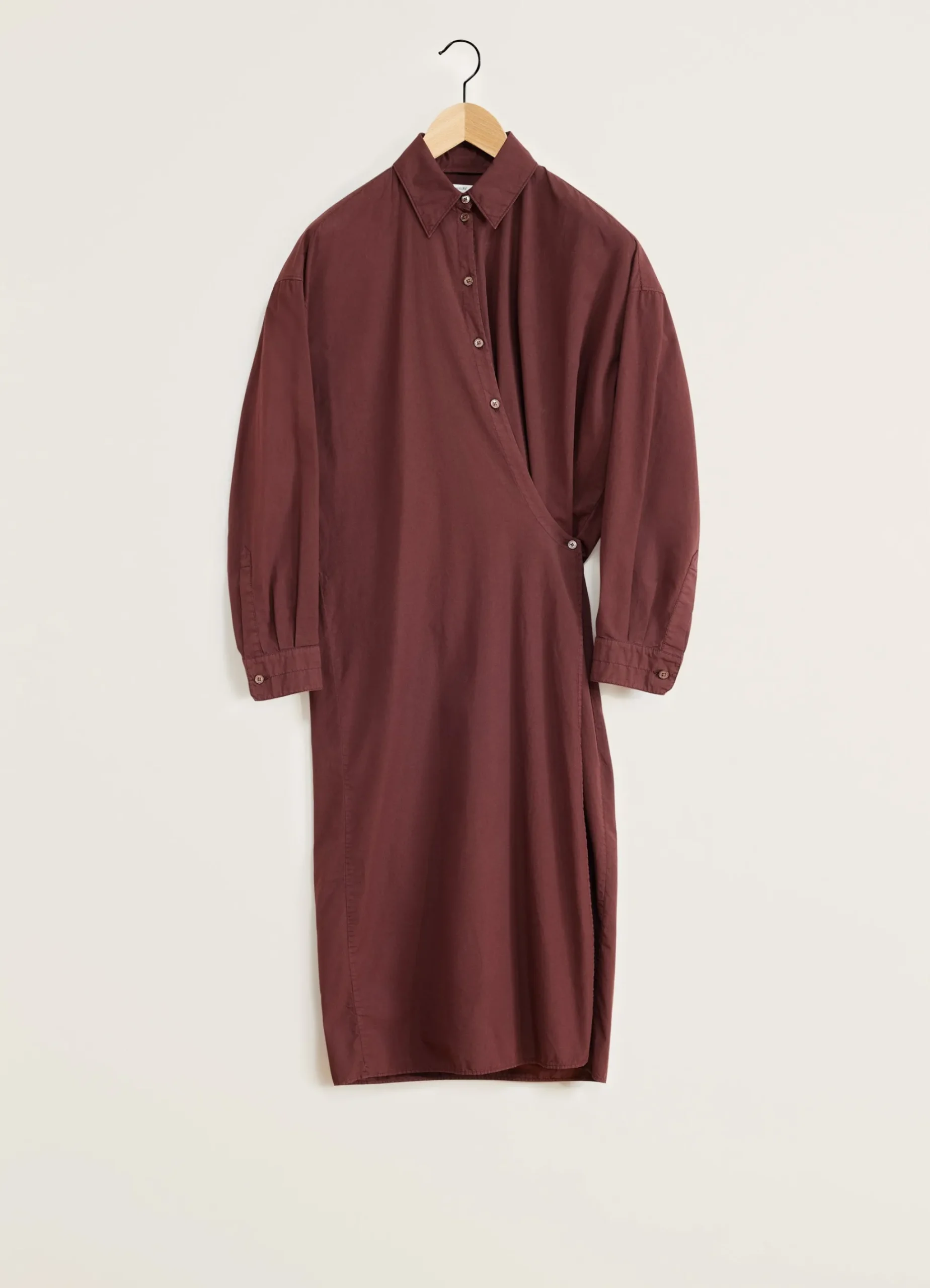 Fashion ROBE TWISTED À COL DROIT Femme Robes
