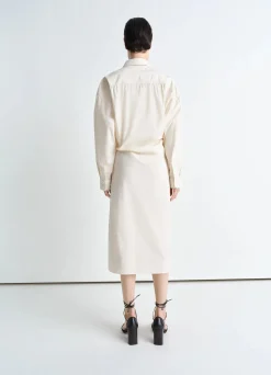 Sale ROBE TWISTED À COL DROIT Femme Robes
