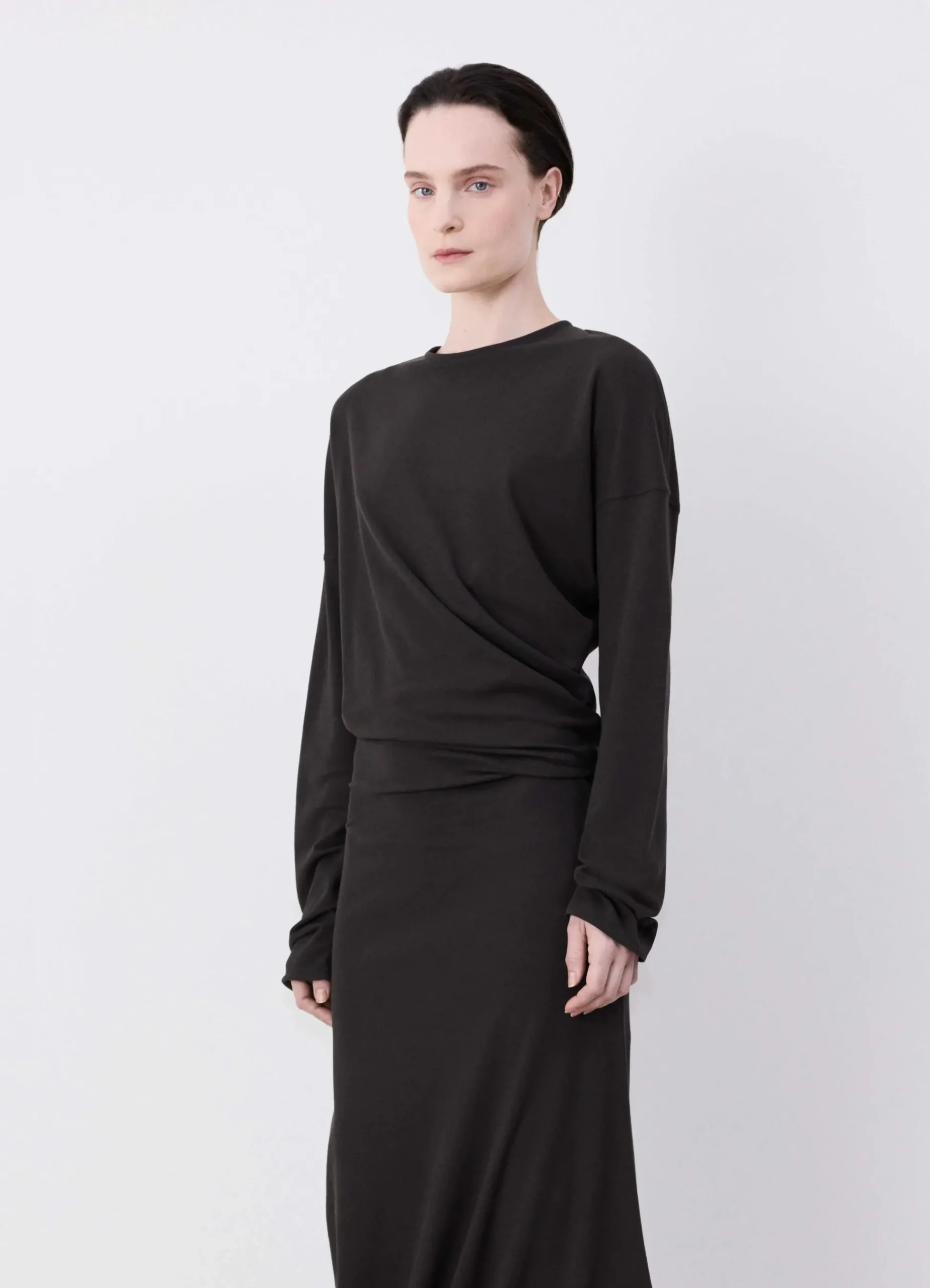 Best ROBE TWISTED À MANCHES LONGUES Femme Robes