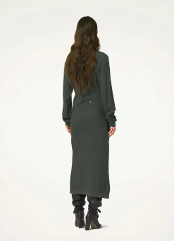 Cheap ROBE TWISTED EN TROMPE L'ŒIL Femme Robes