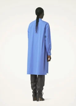 Store ROBE-CHEMISE À COL OFFICIER Femme Robes