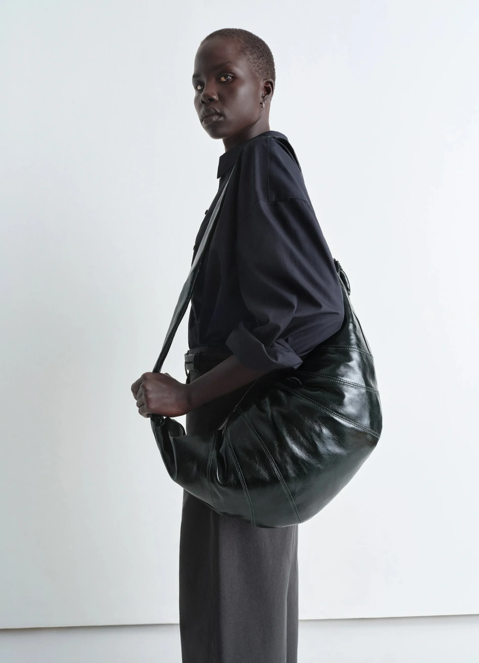 Shop SAC CROISSANT GRAND MODÈLE Femme Ligne Croissant|Ligne Croissant