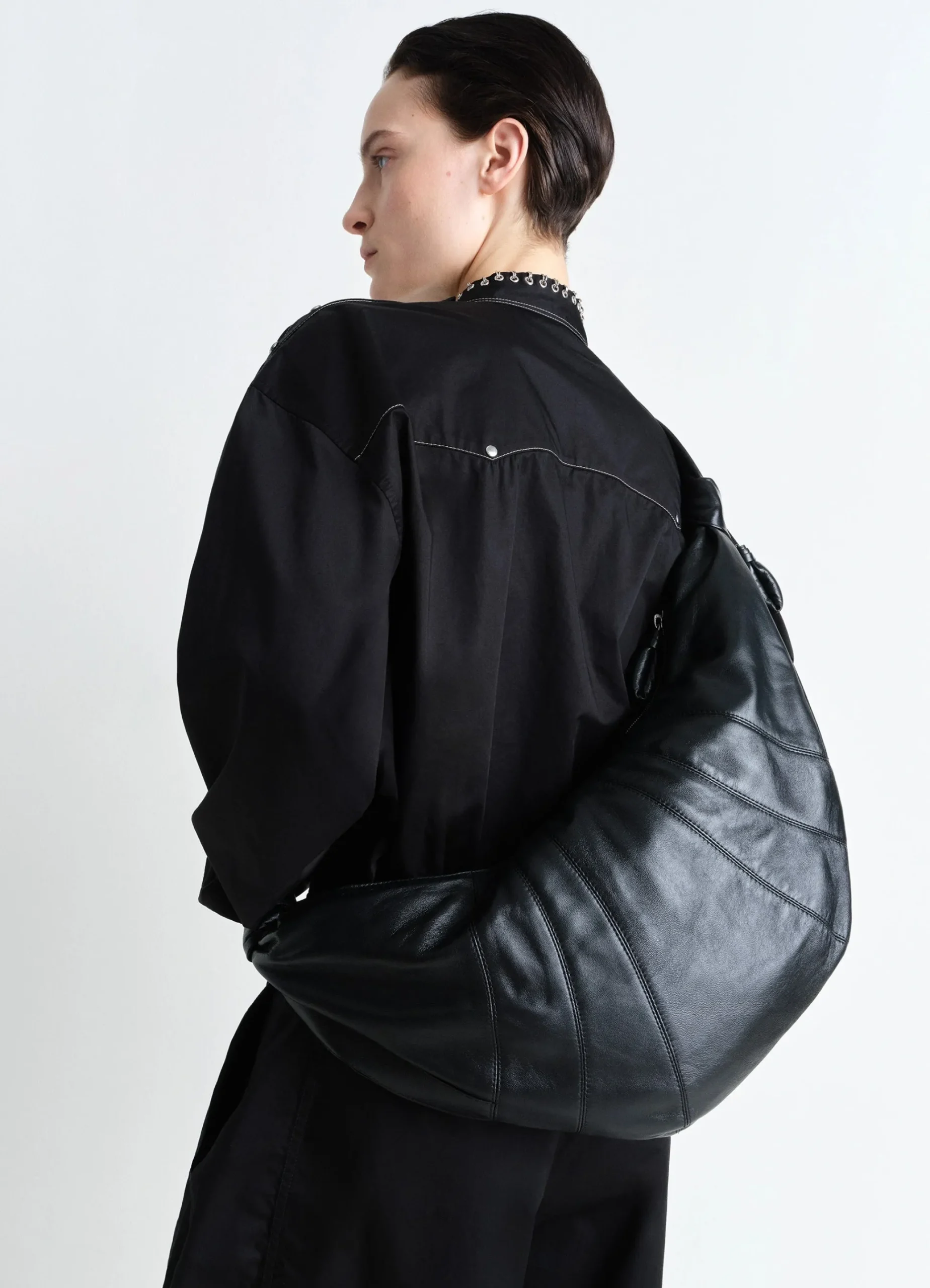 Fashion SAC CROISSANT GRAND MODÈLE Femme Ligne Croissant|Ligne Croissant