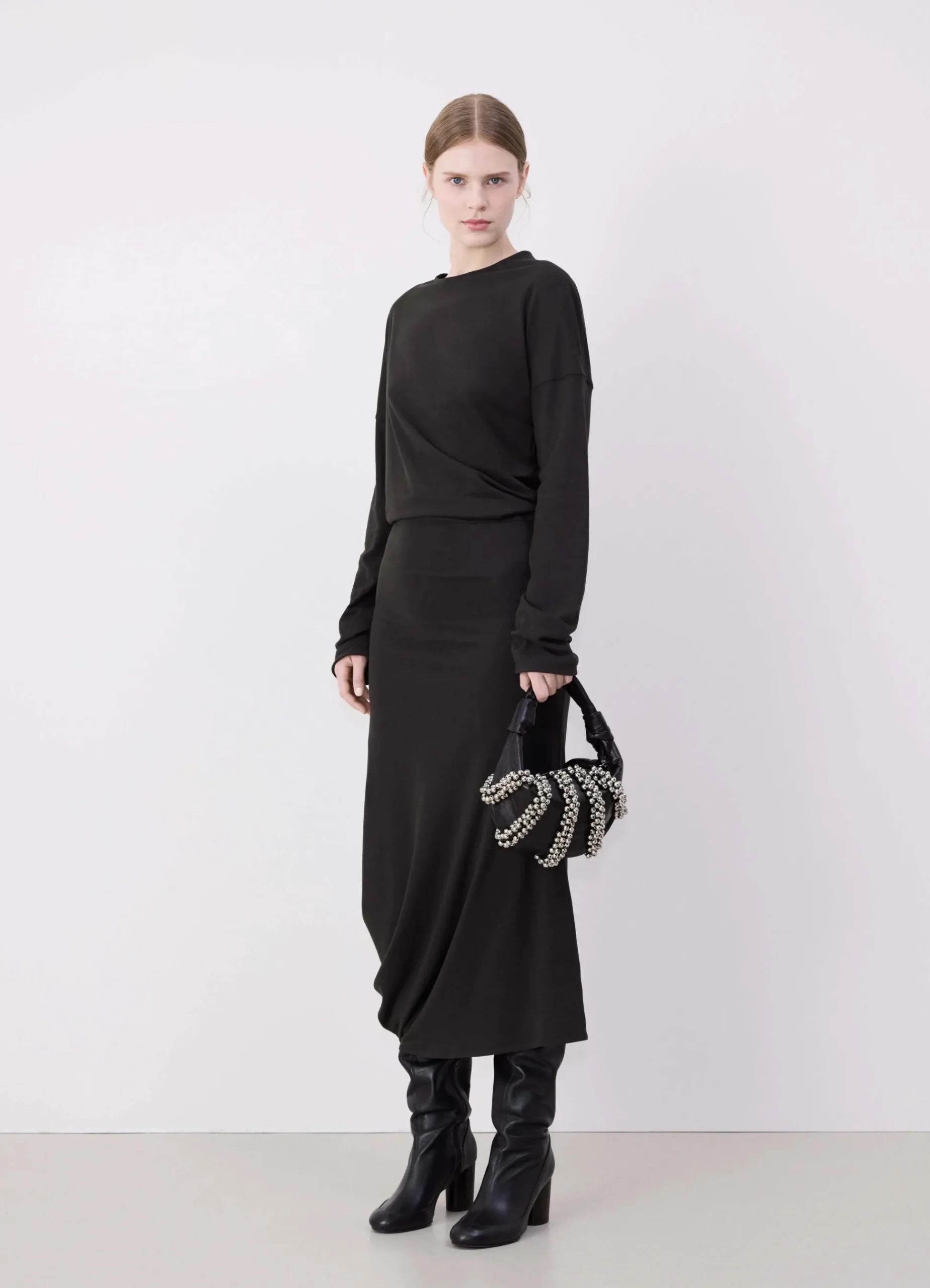 Shop SAC FORTUNE CROISSANT MINI MODÈLE À CLOCHETTES Femme Ligne Fortune Croissant|Ligne Croissant