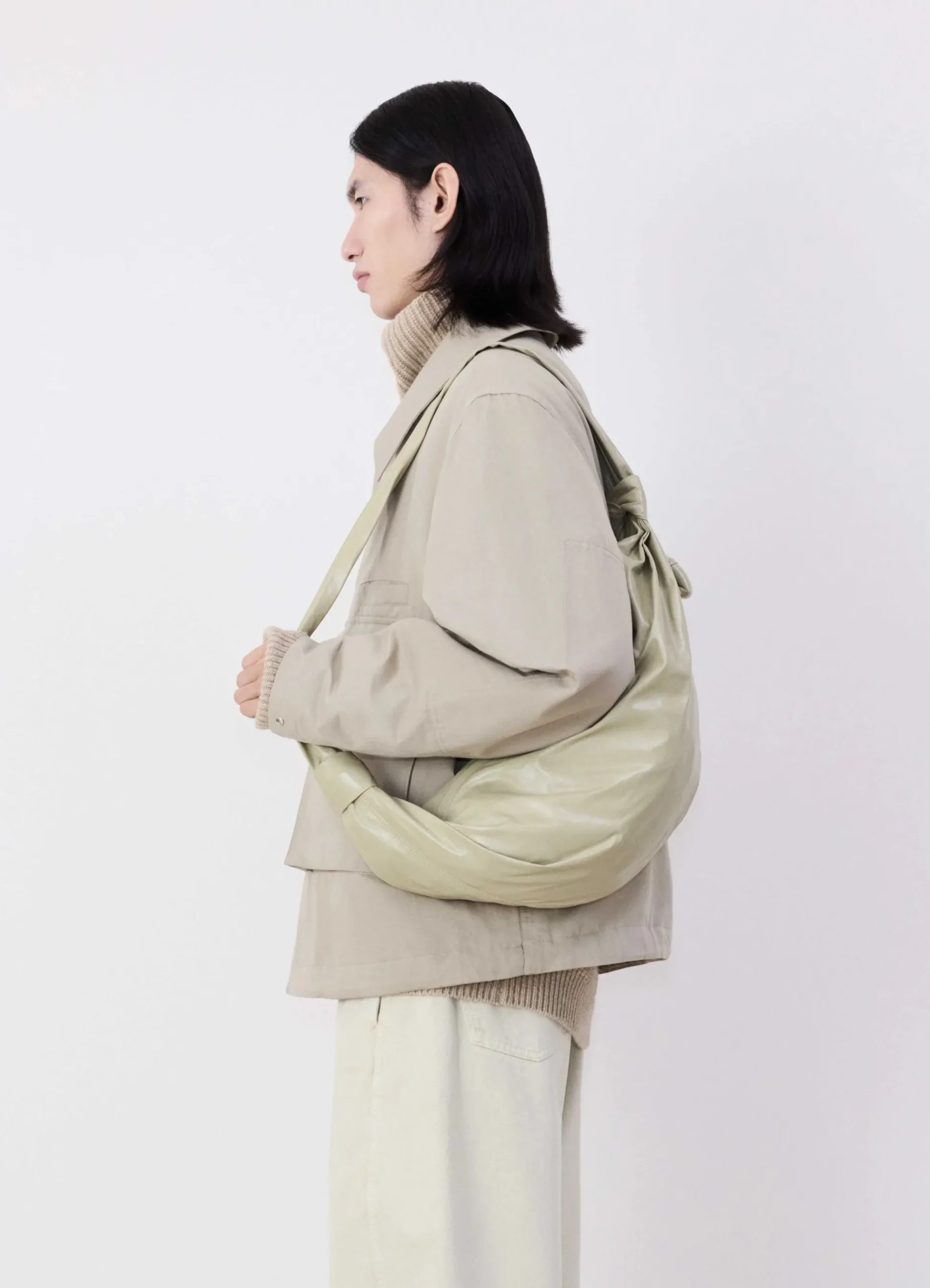 Best SAC SOFT CROISSANT MOYEN MODÈLE Femme Ligne Croissant|Ligne Croissant