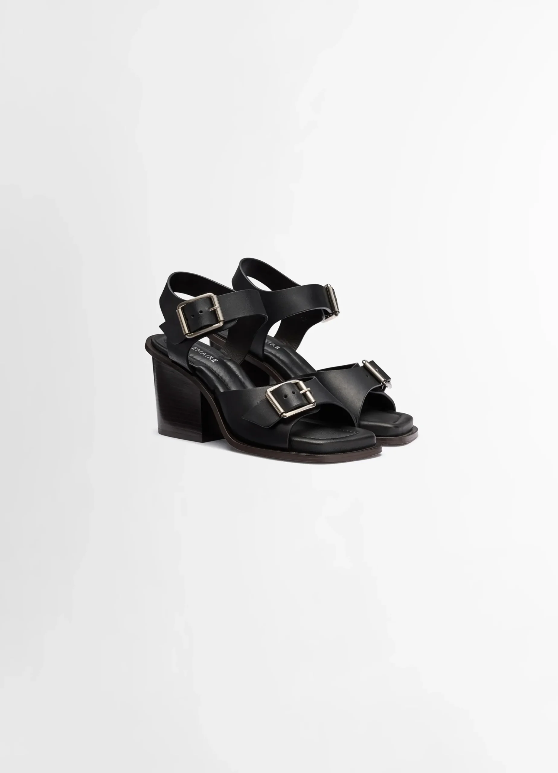Online SANDALES AVEC BRIDES ET TALONS CARRÉS DE 80MM Femme Chaussures