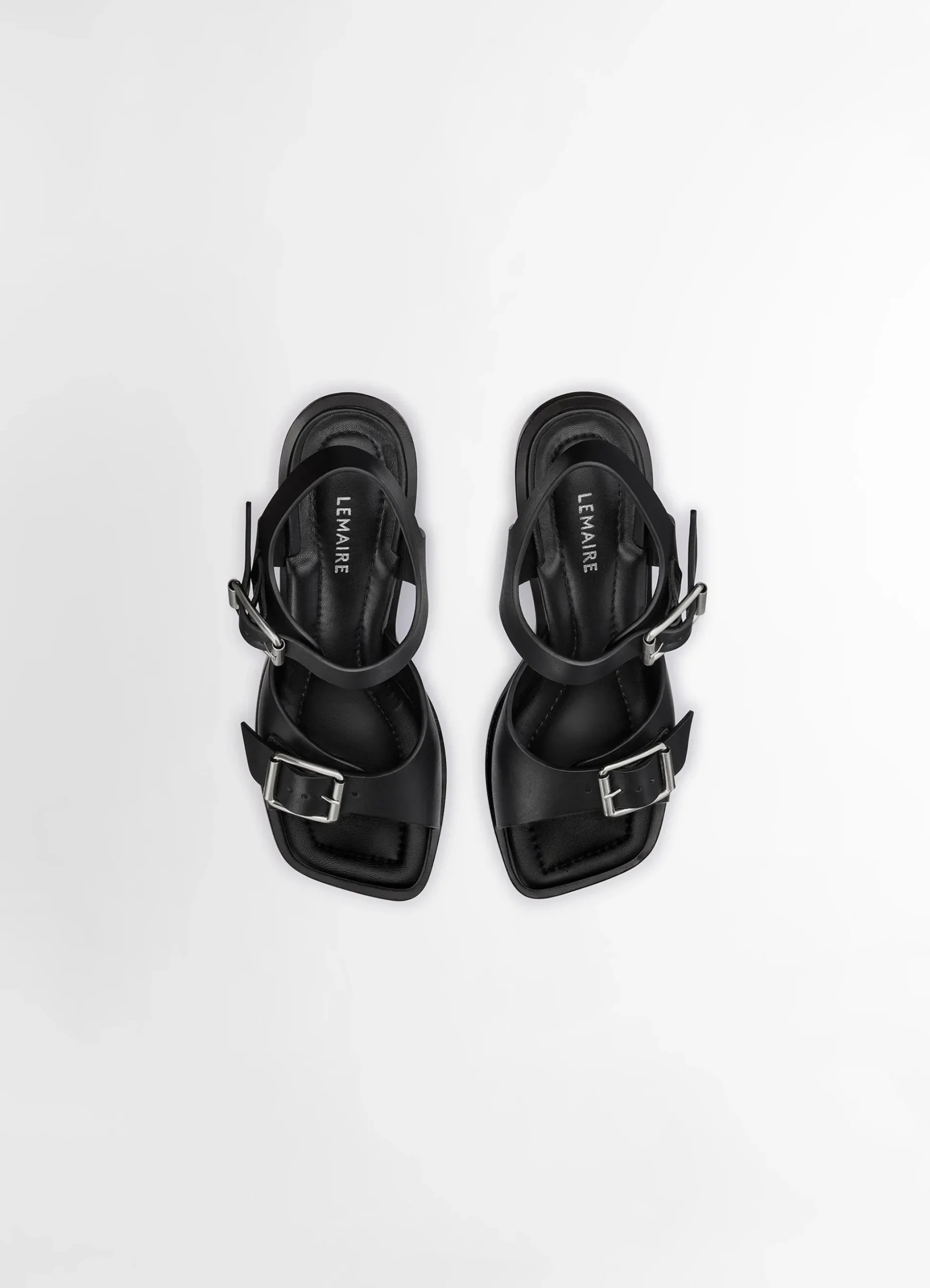 Online SANDALES AVEC BRIDES ET TALONS CARRÉS DE 80MM Femme Chaussures