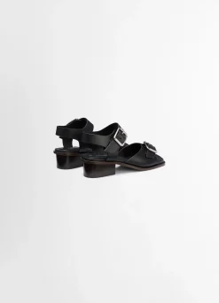 Store SANDALES AVEC BRIDES ET TALONS CARRÉS DE 35MM Femme Chaussures