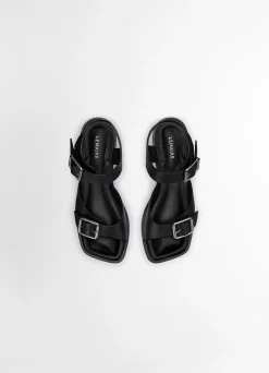 Store SANDALES AVEC BRIDES ET TALONS CARRÉS DE 35MM Femme Chaussures