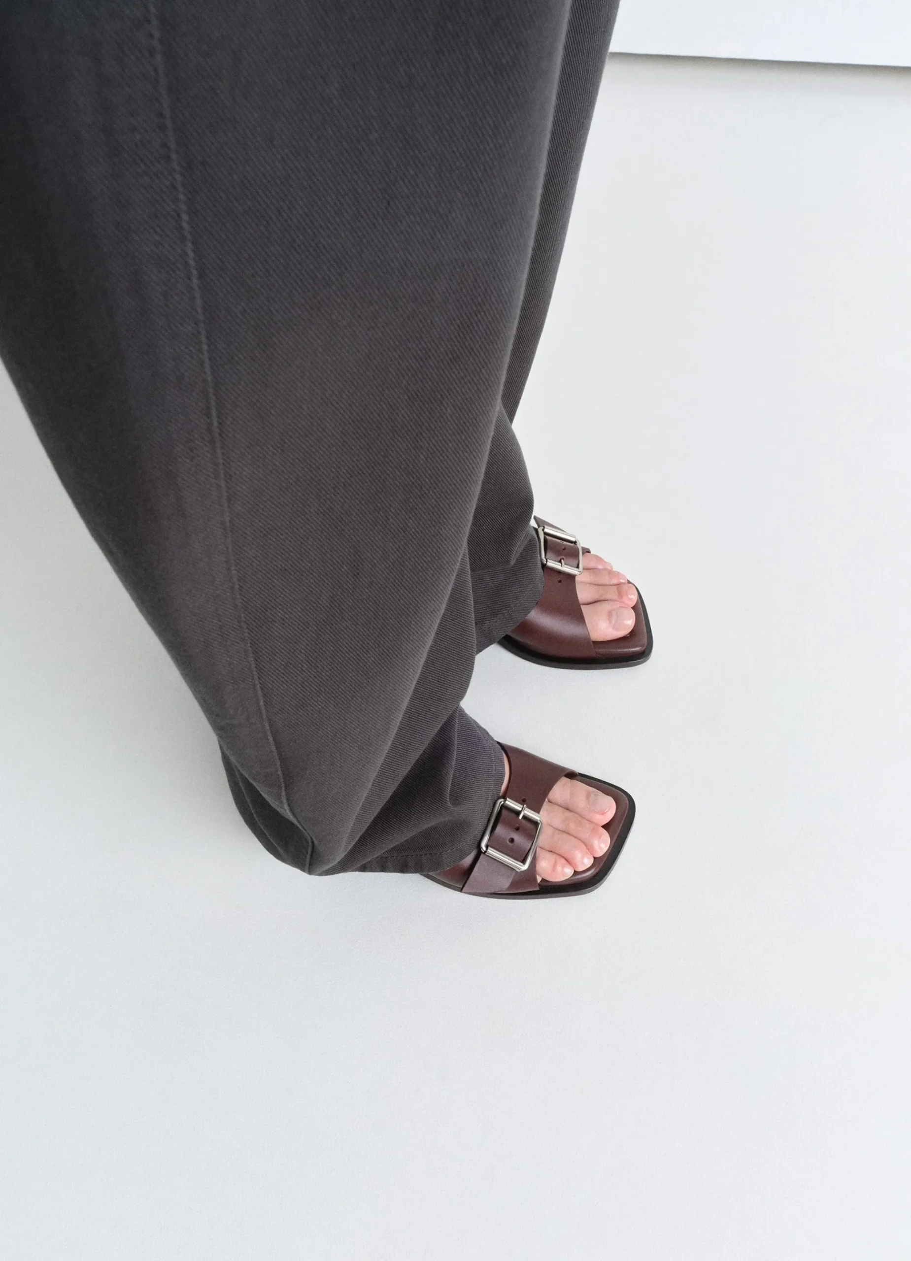 Sale SANDALES AVEC BRIDES ET TALONS CARRÉS DE 35MM Femme Chaussures
