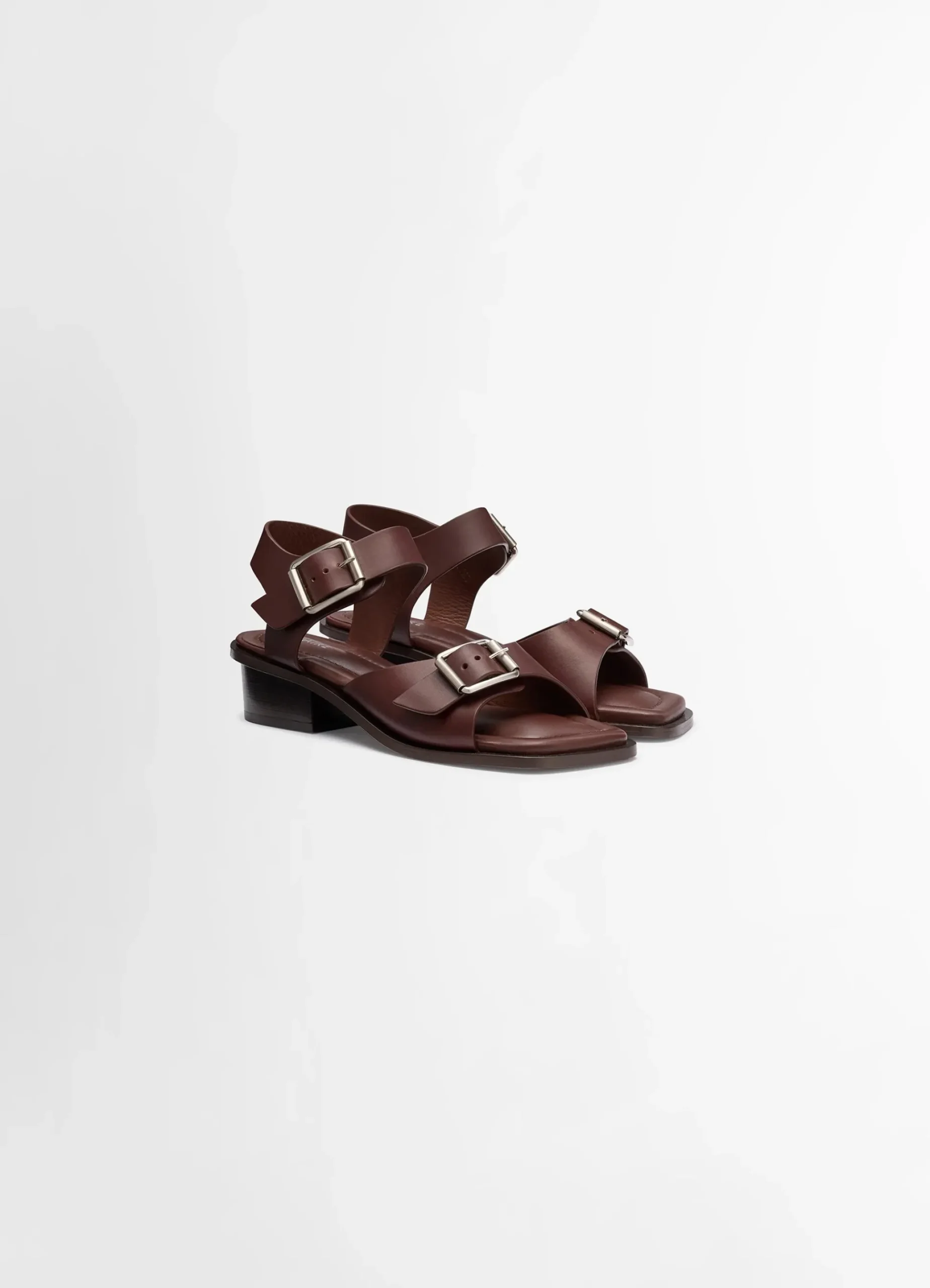 Sale SANDALES AVEC BRIDES ET TALONS CARRÉS DE 35MM Femme Chaussures
