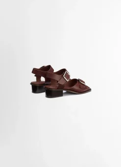 Sale SANDALES AVEC BRIDES ET TALONS CARRÉS DE 35MM Femme Chaussures