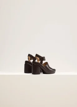 Shop SANDALES COMPENSÉES MATELASSÉES Femme Chaussures