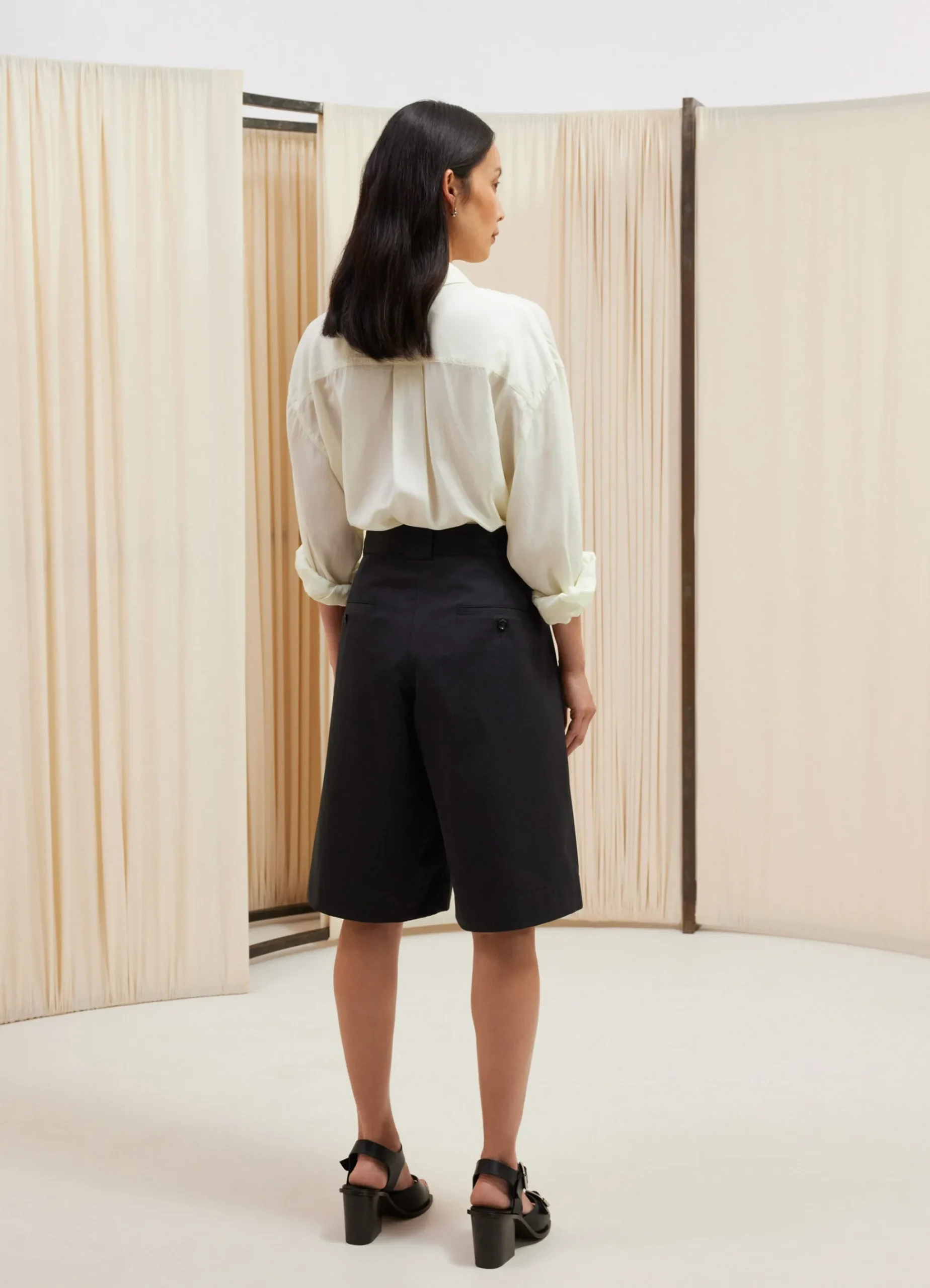 Discount SHORT TAILORED Femme Pantalons