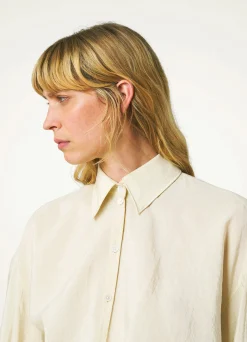 Best Sale STRAIGHT COLLAR TWISTED SHIRT Femme Chemises