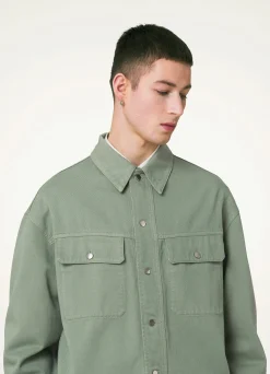 Clearance SURCHEMISE TRUCKER Homme Denim|Vestes & Outerwear