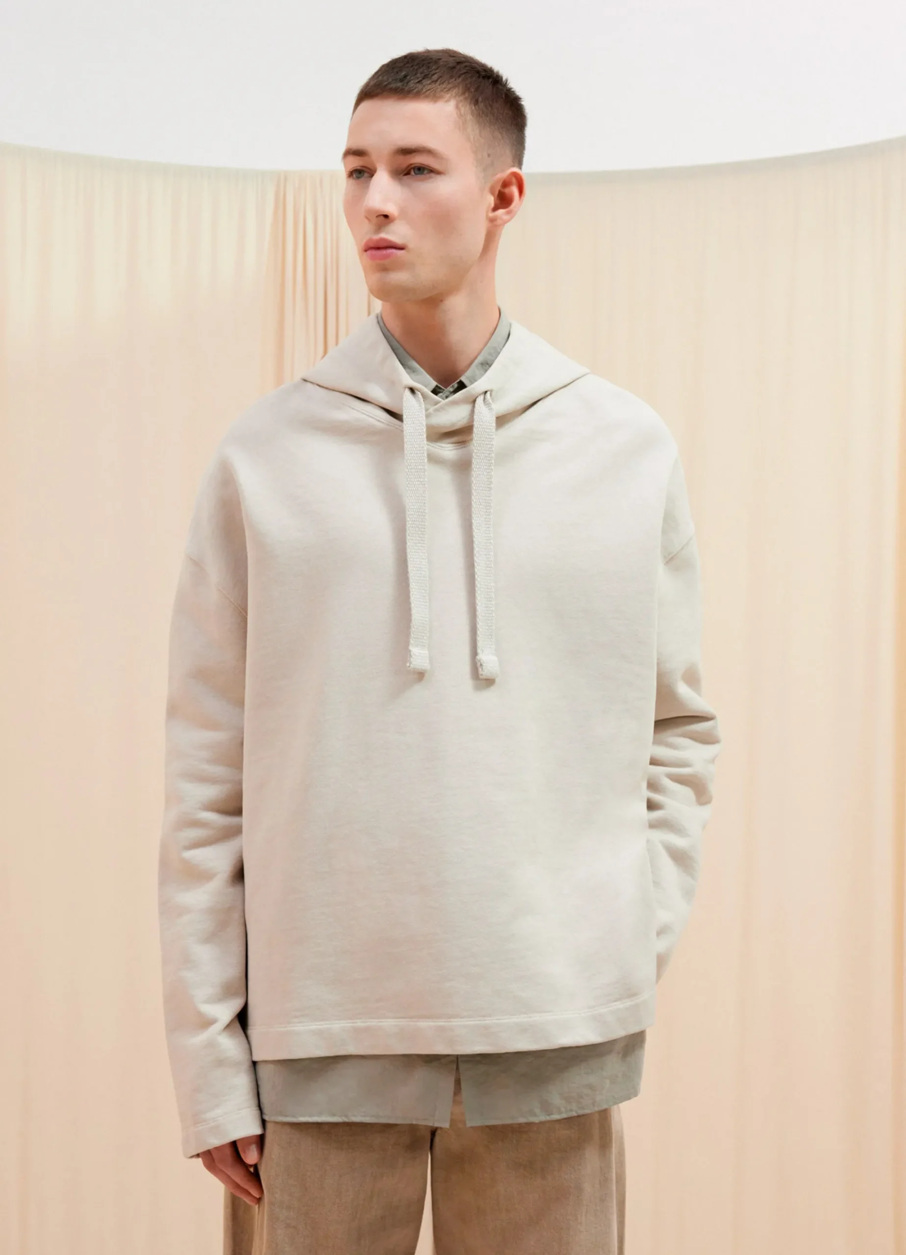 Cheap SWEATSHIRT À CAPUCHE MINIMALISTE Homme Hauts