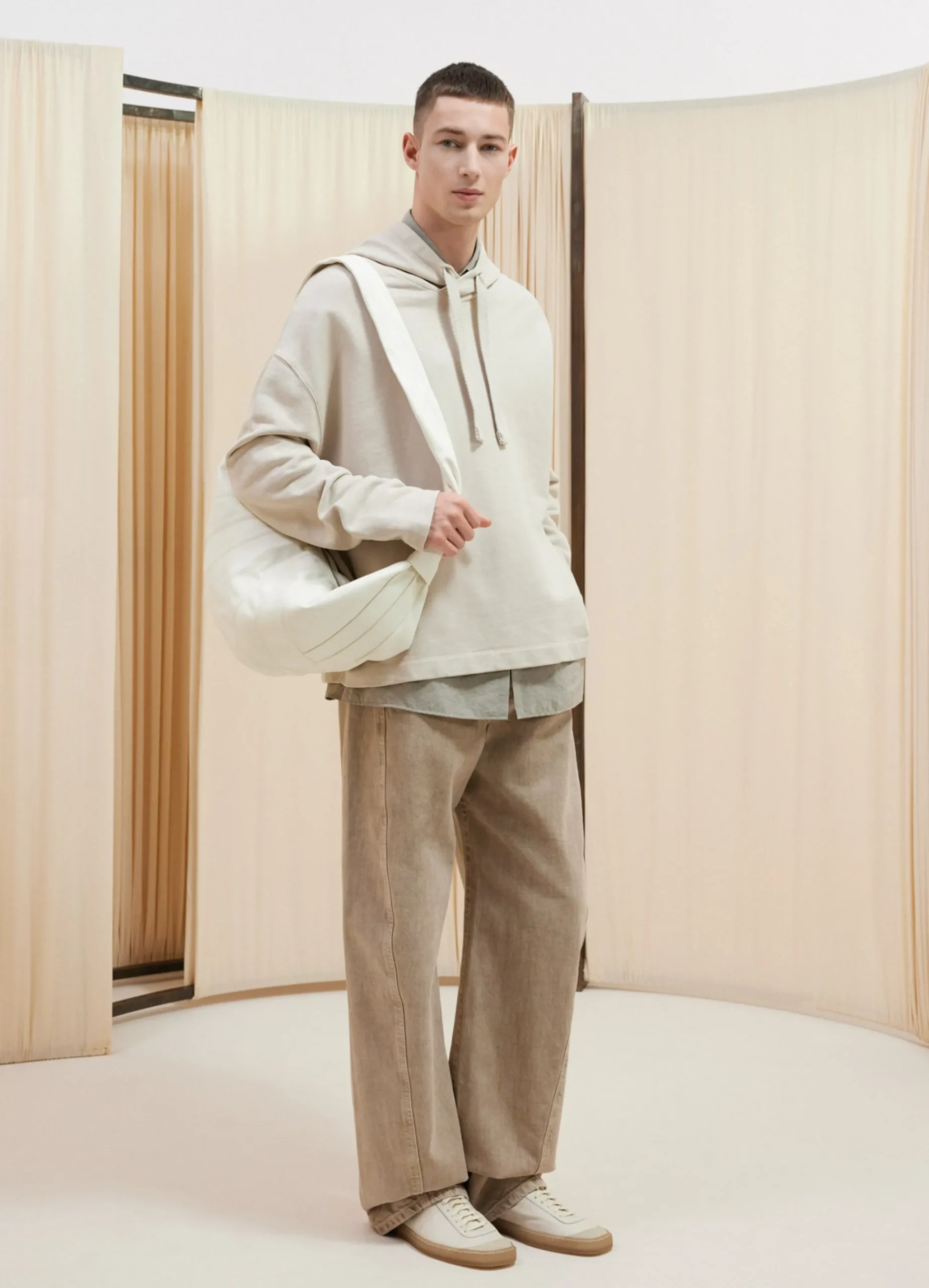 Cheap SWEATSHIRT À CAPUCHE MINIMALISTE Homme Hauts
