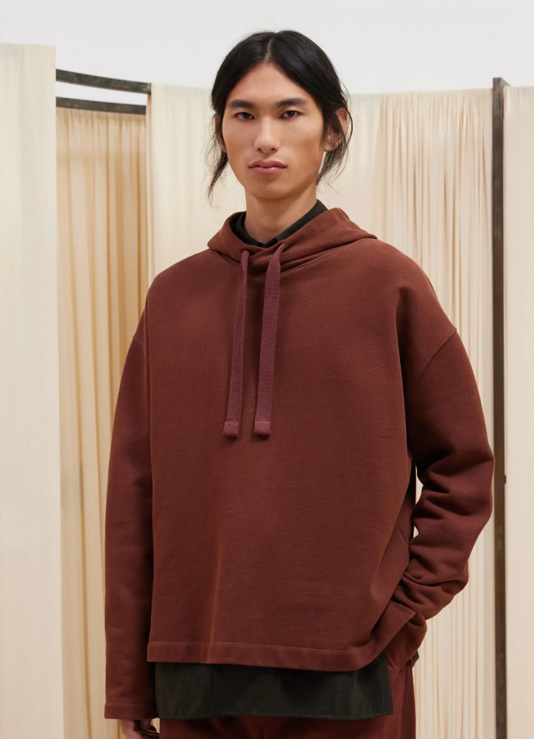 Fashion SWEATSHIRT À CAPUCHE MINIMALISTE Homme Hauts