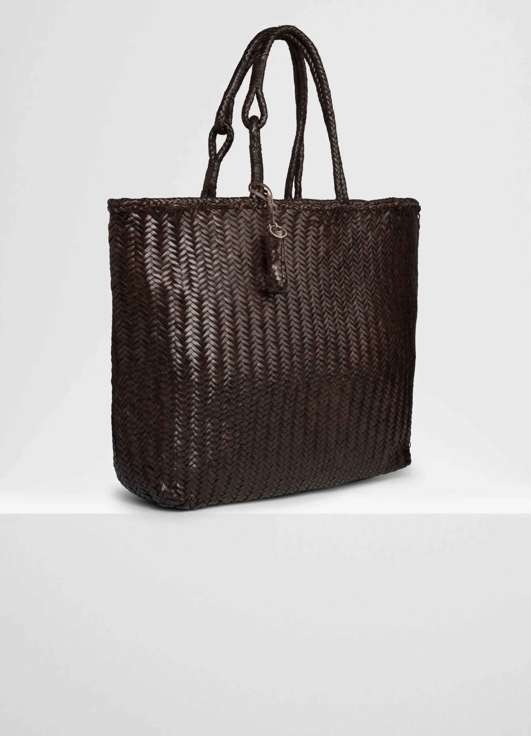 New TOTE BAG CHEVRON EN CUIR MODÈLE XL Femme Autres Sacs|Autres Sacs