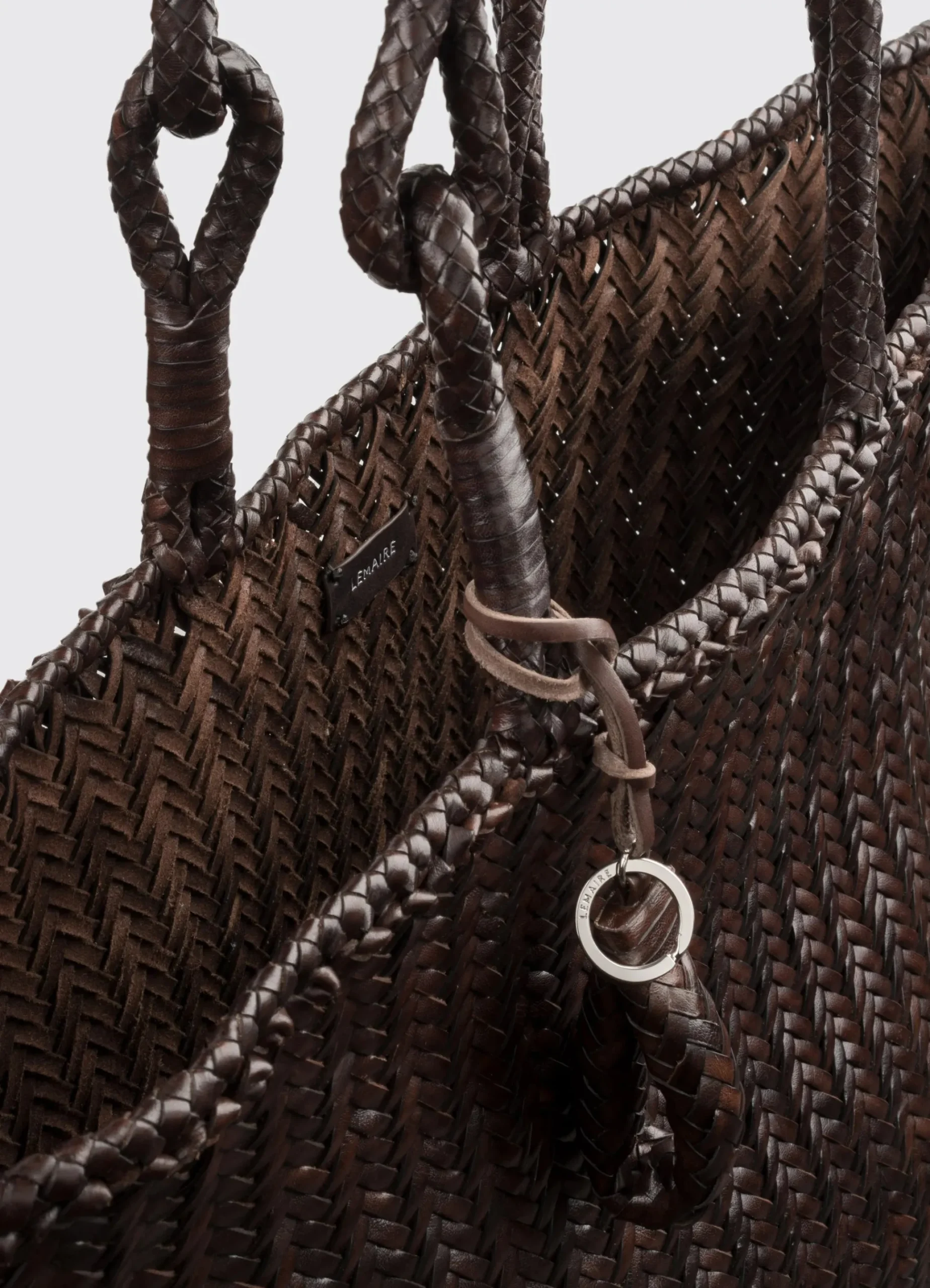 New TOTE BAG CHEVRON EN CUIR MODÈLE XL Femme Autres Sacs|Autres Sacs