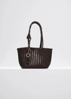 Best TOTE BAG CHEVRON EN CUIR PETIT MODÈLE Femme Autres Sacs|Autres Sacs