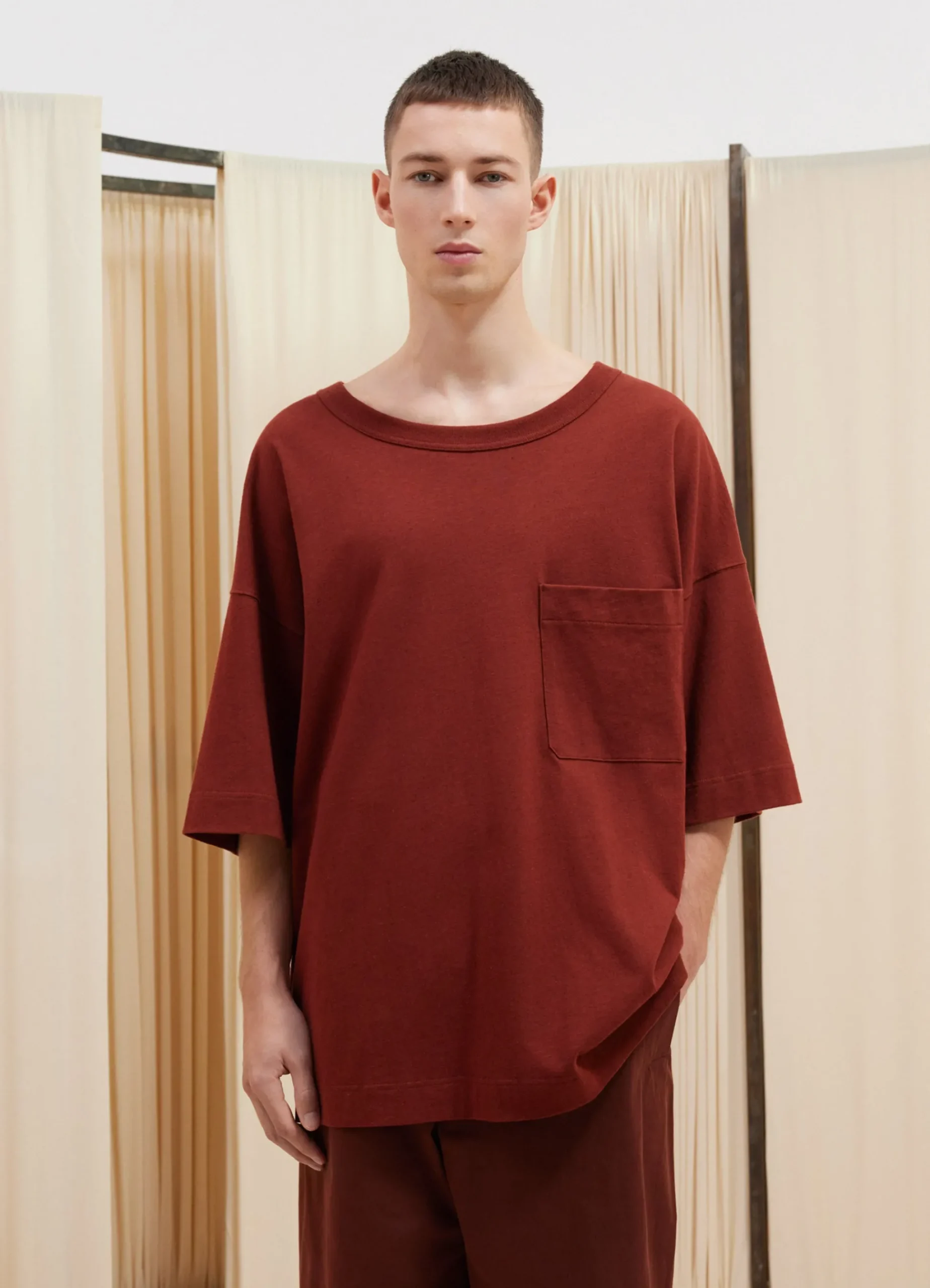 Outlet T-SHIRT BOXY Homme Hauts