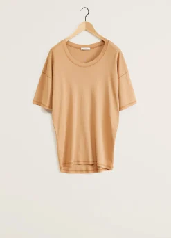 Sale T-SHIRT CÔTELÉ Femme Hauts