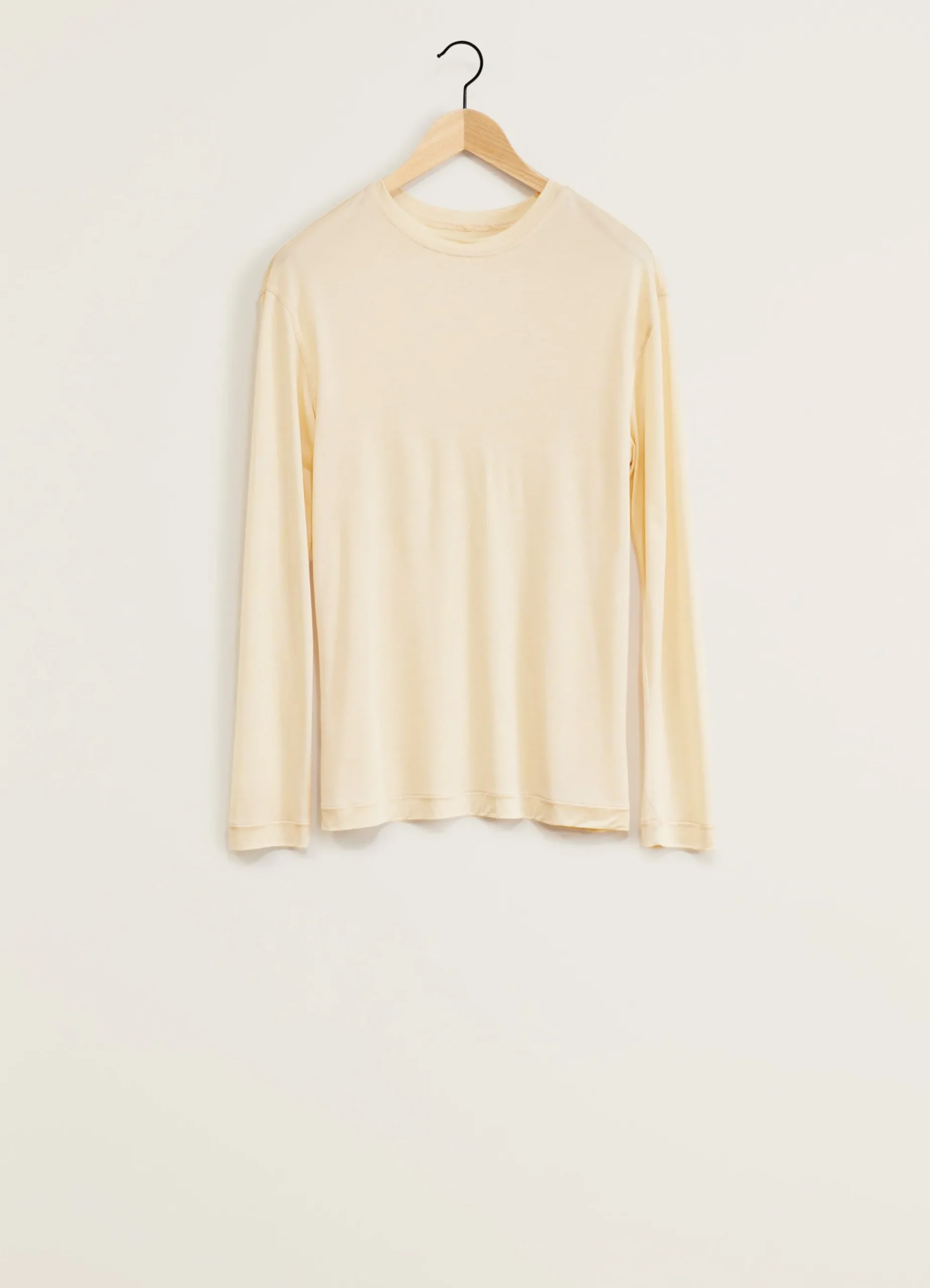 Cheap T-SHIRT SOUPLE À MANCHES LONGUES Femme Hauts|Hauts