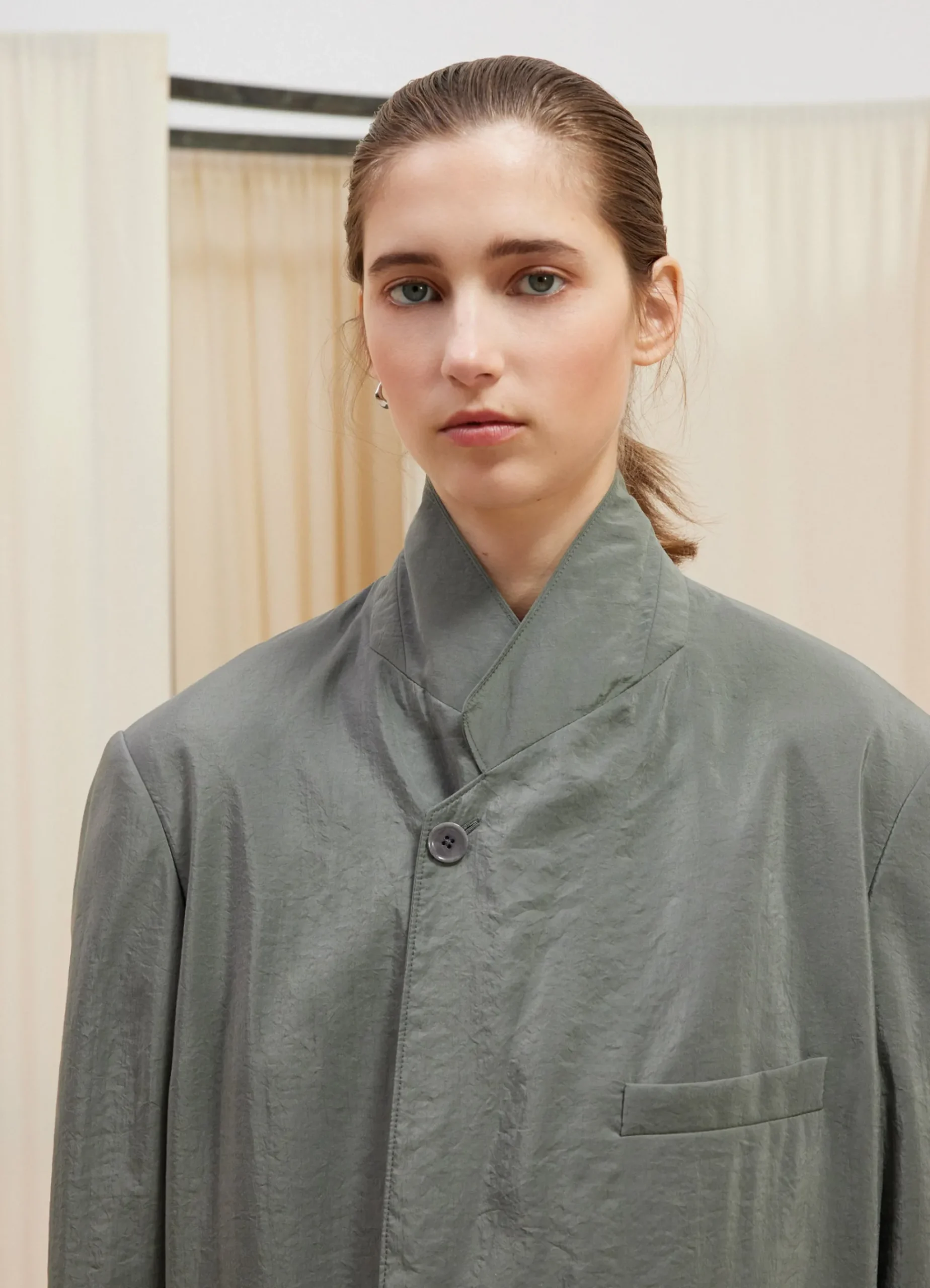 Best VESTE À DOUBLE BOUTONNAGE EN SOIE SÈCHE Femme Vestes & Outerwear