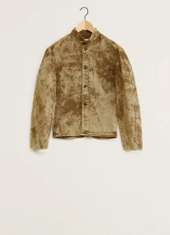 New VESTE À MANCHES INCURVÉES Femme Denim|Vestes & Outerwear