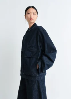 Discount VESTE BOXY Femme Denim|Vestes & Outerwear