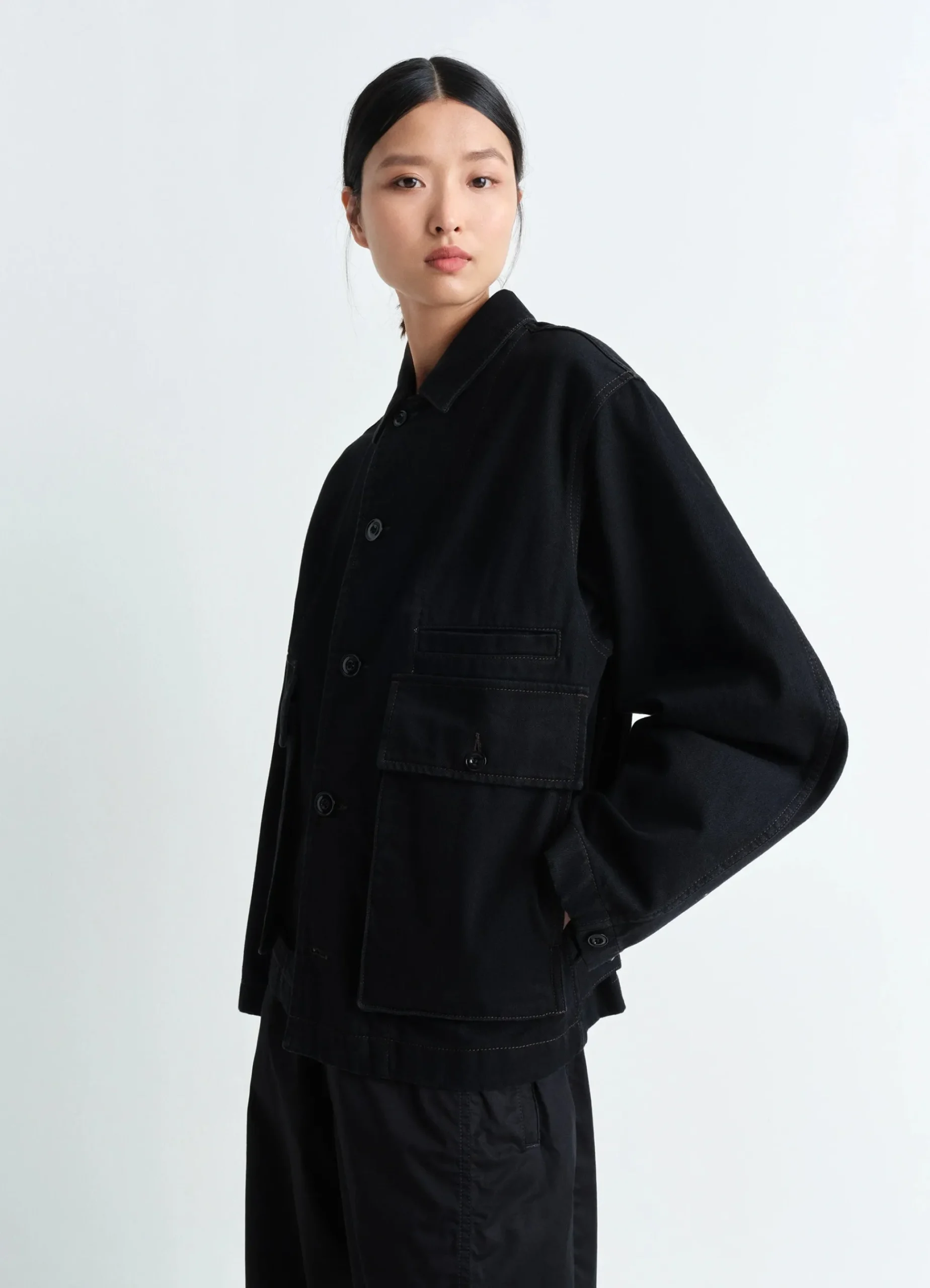 Fashion VESTE BOXY Femme Denim|Vestes & Outerwear