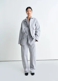 Clearance VESTE BOXY Femme Denim|Vestes & Outerwear