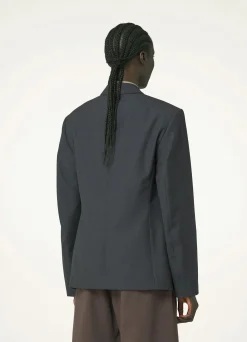 Cheap VESTE TAILLEUR SOUPLE À DOUBLE BOUTONNAGE Femme Vestes & Outerwear